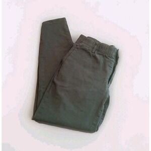 Everlane Performance Traveler Chino CROPPED 29x26 Green. Short Men Elastic Waist